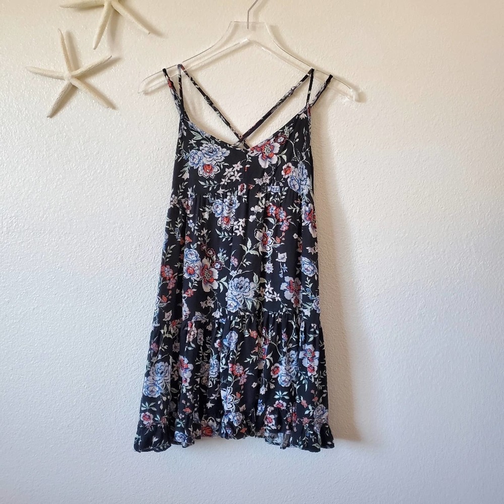 American Eagle Outfitters Cross Back Dress Size S